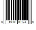 Barcode Image for UPC code 043000001240