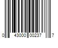 Barcode Image for UPC code 043000002377