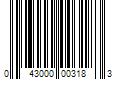 Barcode Image for UPC code 043000003183