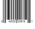 Barcode Image for UPC code 043000006191