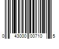 Barcode Image for UPC code 043000007105