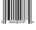 Barcode Image for UPC code 043000007679