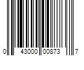 Barcode Image for UPC code 043000008737