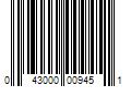 Barcode Image for UPC code 043000009451