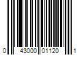 Barcode Image for UPC code 043000011201