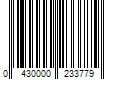 Barcode Image for UPC code 0430000233779