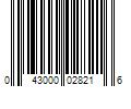 Barcode Image for UPC code 043000028216