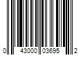 Barcode Image for UPC code 043000036952