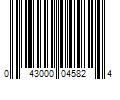 Barcode Image for UPC code 043000045824