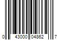 Barcode Image for UPC code 043000048627