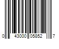 Barcode Image for UPC code 043000058527