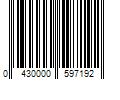 Barcode Image for UPC code 0430000597192