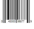 Barcode Image for UPC code 043000068779