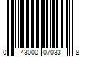 Barcode Image for UPC code 043000070338