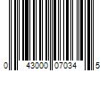 Barcode Image for UPC code 043000070345