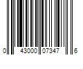 Barcode Image for UPC code 043000073476