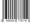 Barcode Image for UPC code 0430000778119