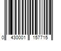 Barcode Image for UPC code 0430001157715