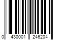 Barcode Image for UPC code 0430001246204