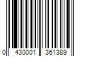 Barcode Image for UPC code 0430001361389