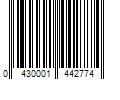 Barcode Image for UPC code 0430001442774