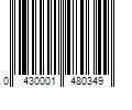 Barcode Image for UPC code 0430001480349