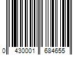 Barcode Image for UPC code 0430001684655