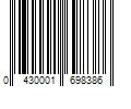 Barcode Image for UPC code 0430001698386