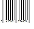 Barcode Image for UPC code 0430001724405