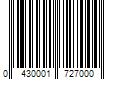 Barcode Image for UPC code 0430001727000