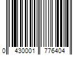 Barcode Image for UPC code 0430001776404