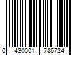 Barcode Image for UPC code 0430001786724