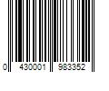 Barcode Image for UPC code 0430001983352