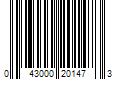 Barcode Image for UPC code 043000201473