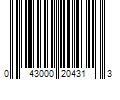 Barcode Image for UPC code 043000204313