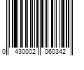 Barcode Image for UPC code 0430002060342