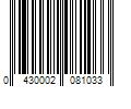 Barcode Image for UPC code 0430002081033