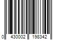 Barcode Image for UPC code 0430002198342