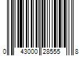 Barcode Image for UPC code 043000285558