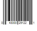 Barcode Image for UPC code 043000291221