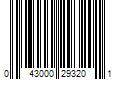 Barcode Image for UPC code 043000293201