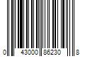 Barcode Image for UPC code 043000862308