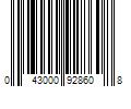 Barcode Image for UPC code 043000928608