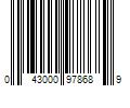 Barcode Image for UPC code 043000978689