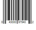 Barcode Image for UPC code 043000979402