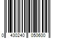 Barcode Image for UPC code 04302400506042