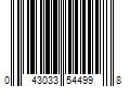 Barcode Image for UPC code 043033544998