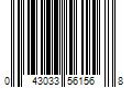 Barcode Image for UPC code 043033561568