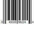 Barcode Image for UPC code 043033562244