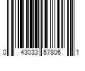 Barcode Image for UPC code 043033578061